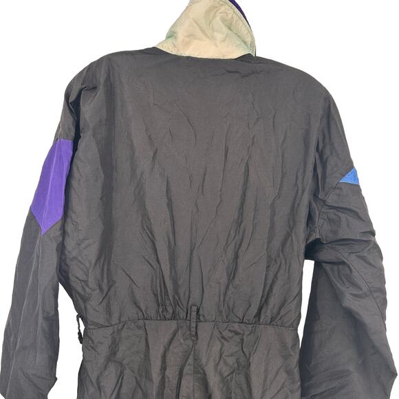 Serac Vintage 80/s Nylon Retro Ski Suit Size 10 - Picture 7 of 14
